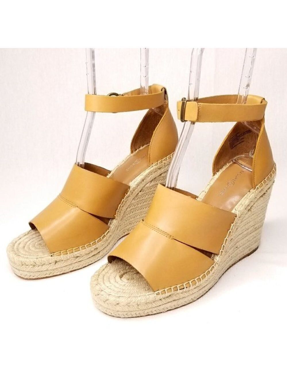 Treasure & Bond Sannibel Platform Wedge‎ Leather Sandal Women’s Size 11 M - Picture 3 of 9